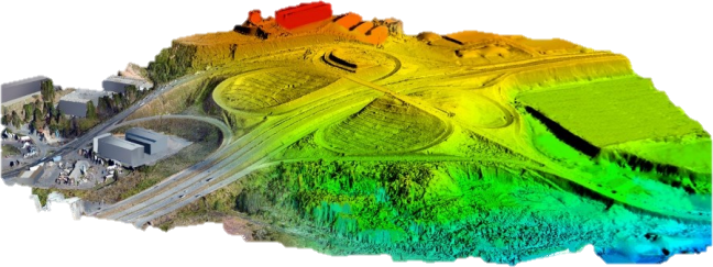 Escaneamento LiDAR de precisão para engenharia de rede